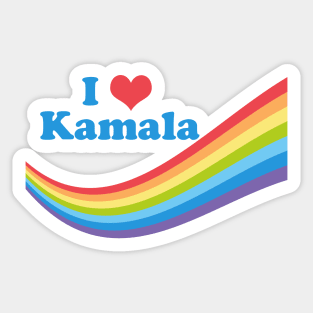 I Love Kamala Sticker